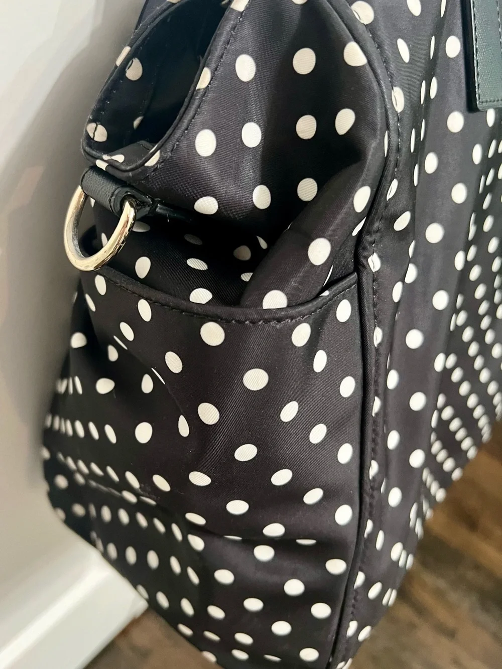 Kate Spade New York Taden Blake Avenue Polka Dot Diaper Bag - Picture 3 of 9